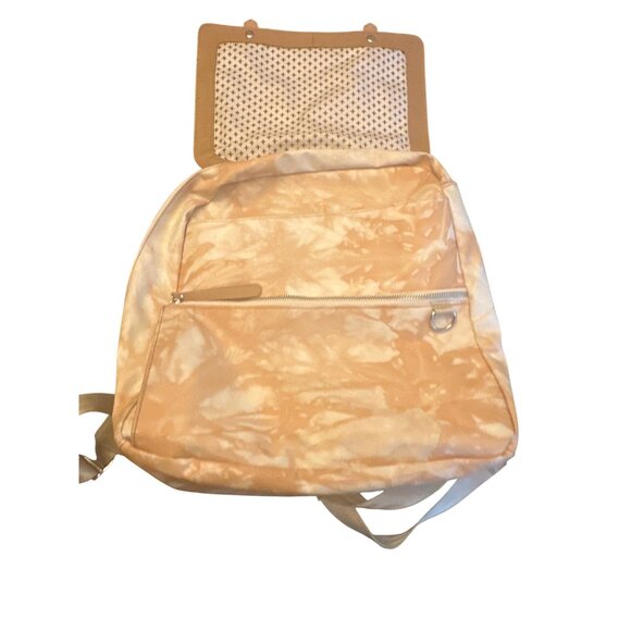 Petunia Pickle Bottom Tan Backpack Diaper Bag Abstract Printm Dusted Dessert
